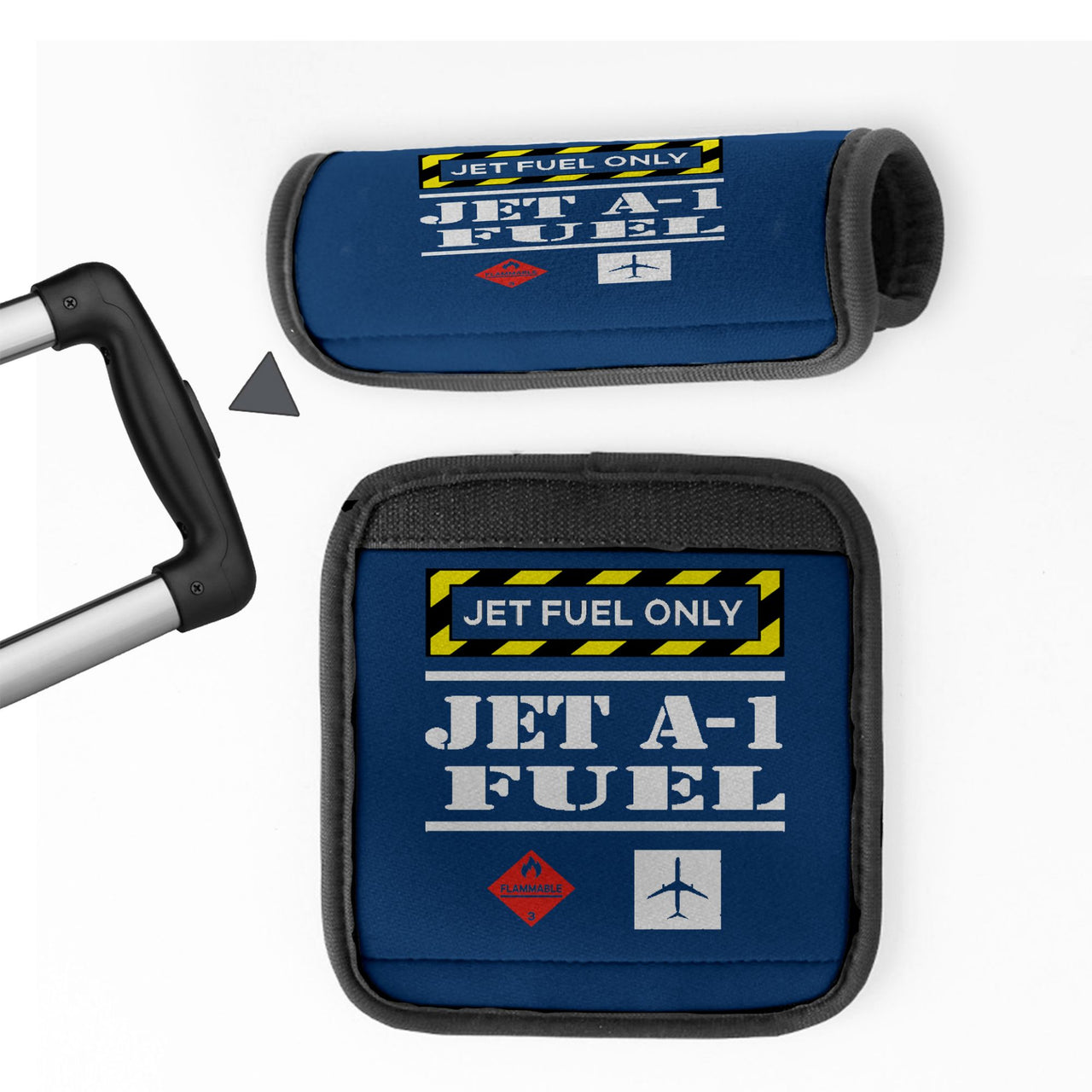 Jet Fuel Only Designed Neoprene Luggage Handle Covers