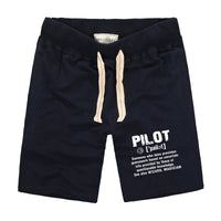 Thumbnail for Pilot [Noun] Designed Cotton Shorts