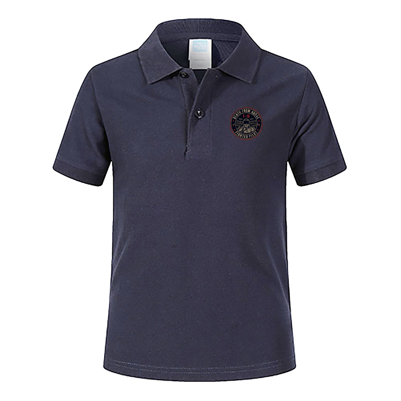 Fighter Jet 16 - Death From Above Designed Children Polo T-Shirts
