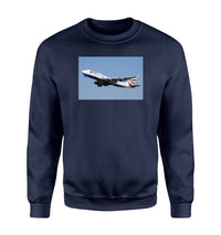 Thumbnail for Departing British Airways Boeing 747 Designed Sweatshirts
