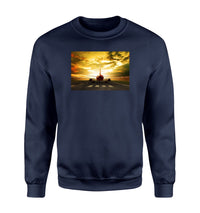 Thumbnail for Ready for Departure Passanger Jet Designed Sweatshirts