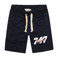 Thumbnail for Super Boeing 747 Intercontinental Designed Cotton Shorts