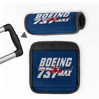 Thumbnail for Amazing 737 Max Designed Neoprene Luggage Handle Covers