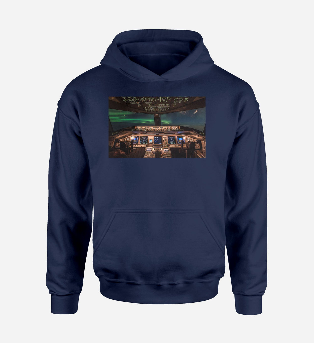 Boeing 777 Cockpit Designed Hoodies