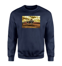 Thumbnail for Fighting Falcon F35 at Airbase Designed Sweatshirts