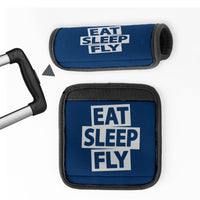 Thumbnail for Eat Sleep Fly Designed Neoprene Luggage Handle Covers