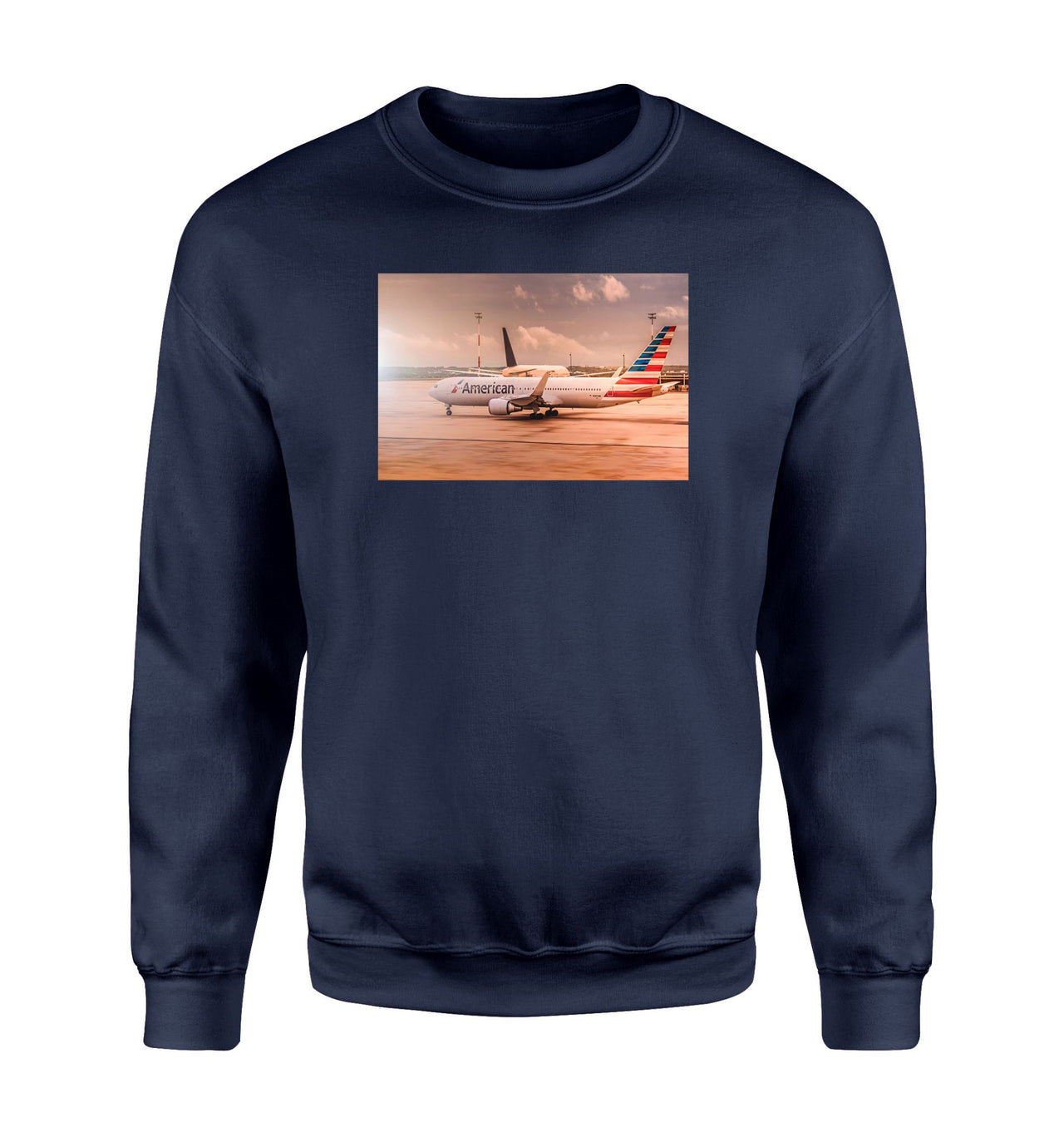 American Airlines Boeing 767 Designed Sweatshirts