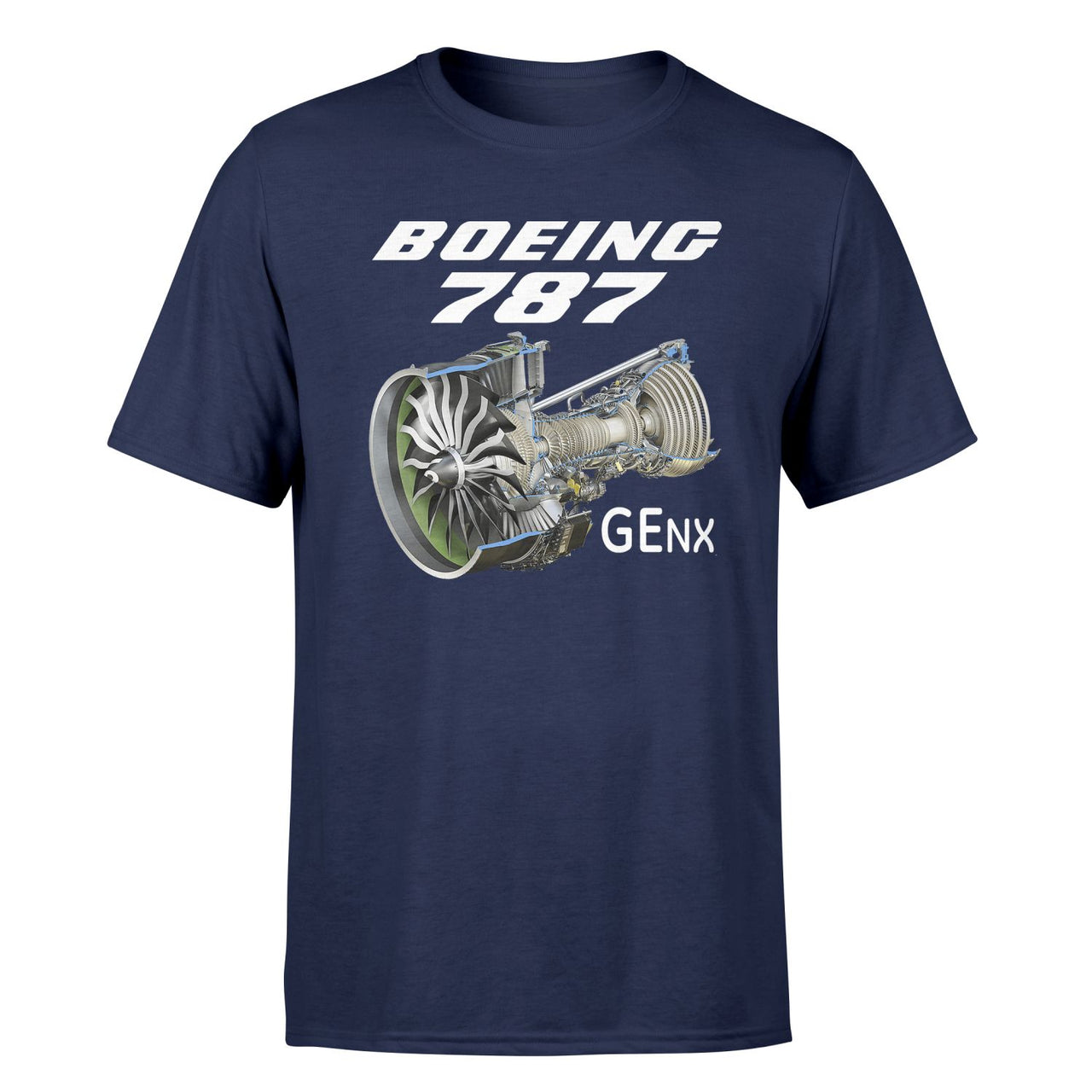 Boeing 787 & GENX Engine Designed T-Shirts