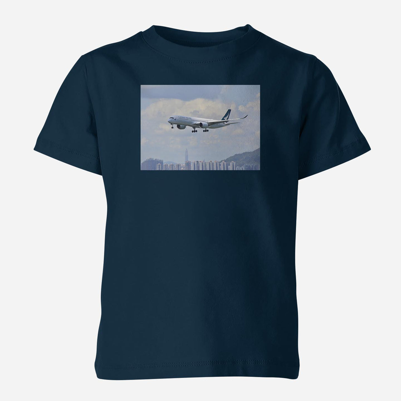 Cathay Pacific Airbus A350 Designed Children T-Shirts