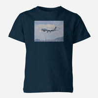 Thumbnail for Cathay Pacific Airbus A350 Designed Children T-Shirts