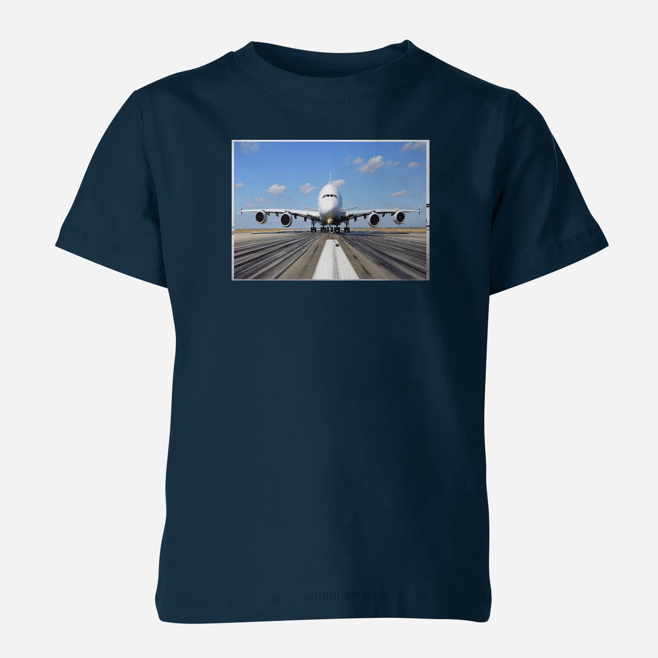 Mighty Airbus A380 Designed Children T-Shirts