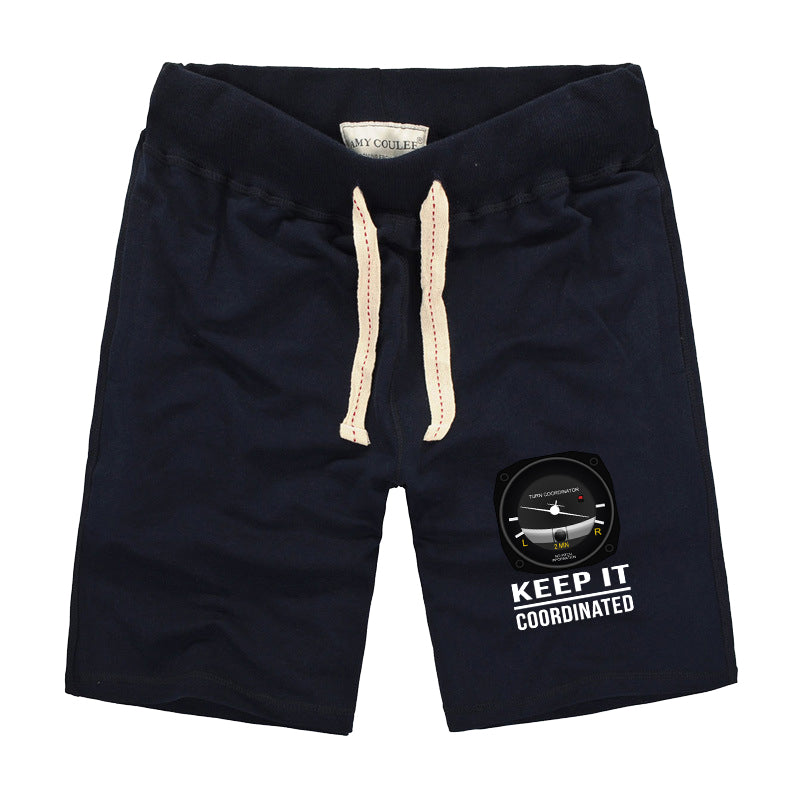 Keep It Coordinated Designed Cotton Shorts