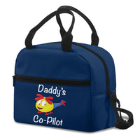 Thumbnail for Daddy's CoPilot (Helicopter) Designed Lunch Bags