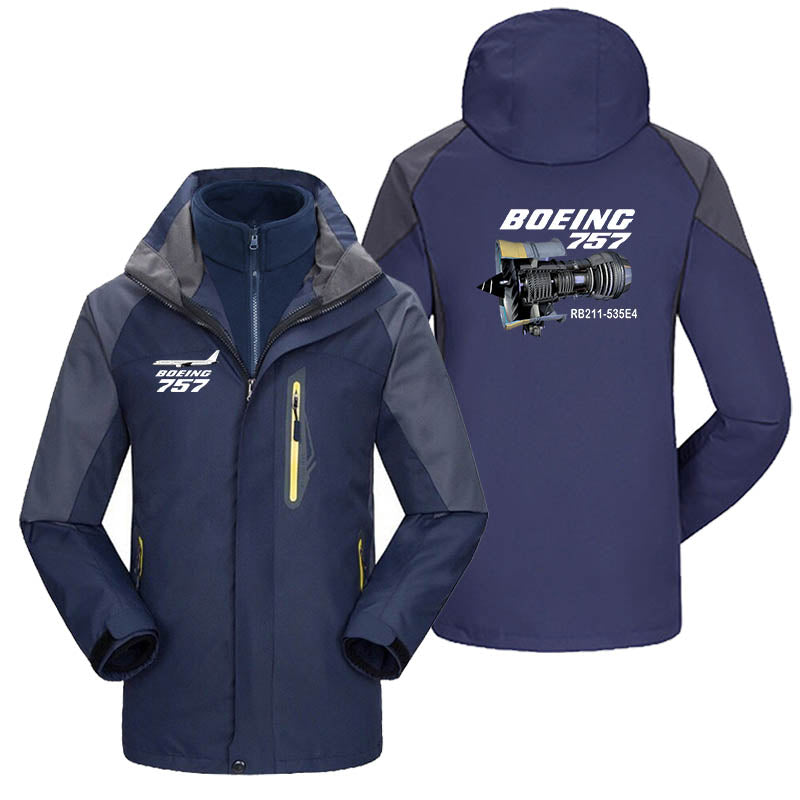 Boeing 757 & Rolls Royce Engine (RB211) Designed Thick Skiing Jackets