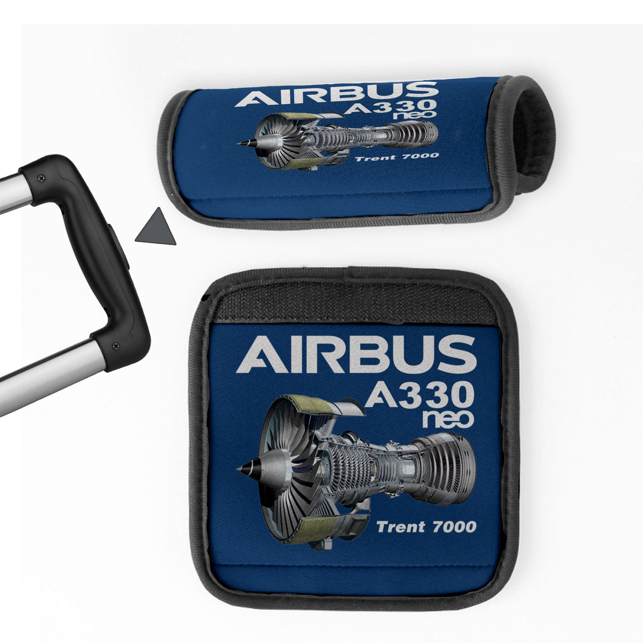 Airbus A330neo & Trent 7000 Designed Neoprene Luggage Handle Covers