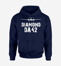 Thumbnail for Diamond DA42 & Plane Designed Hoodies