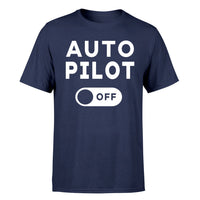 Thumbnail for Auto Pilot Off Designed T-Shirts