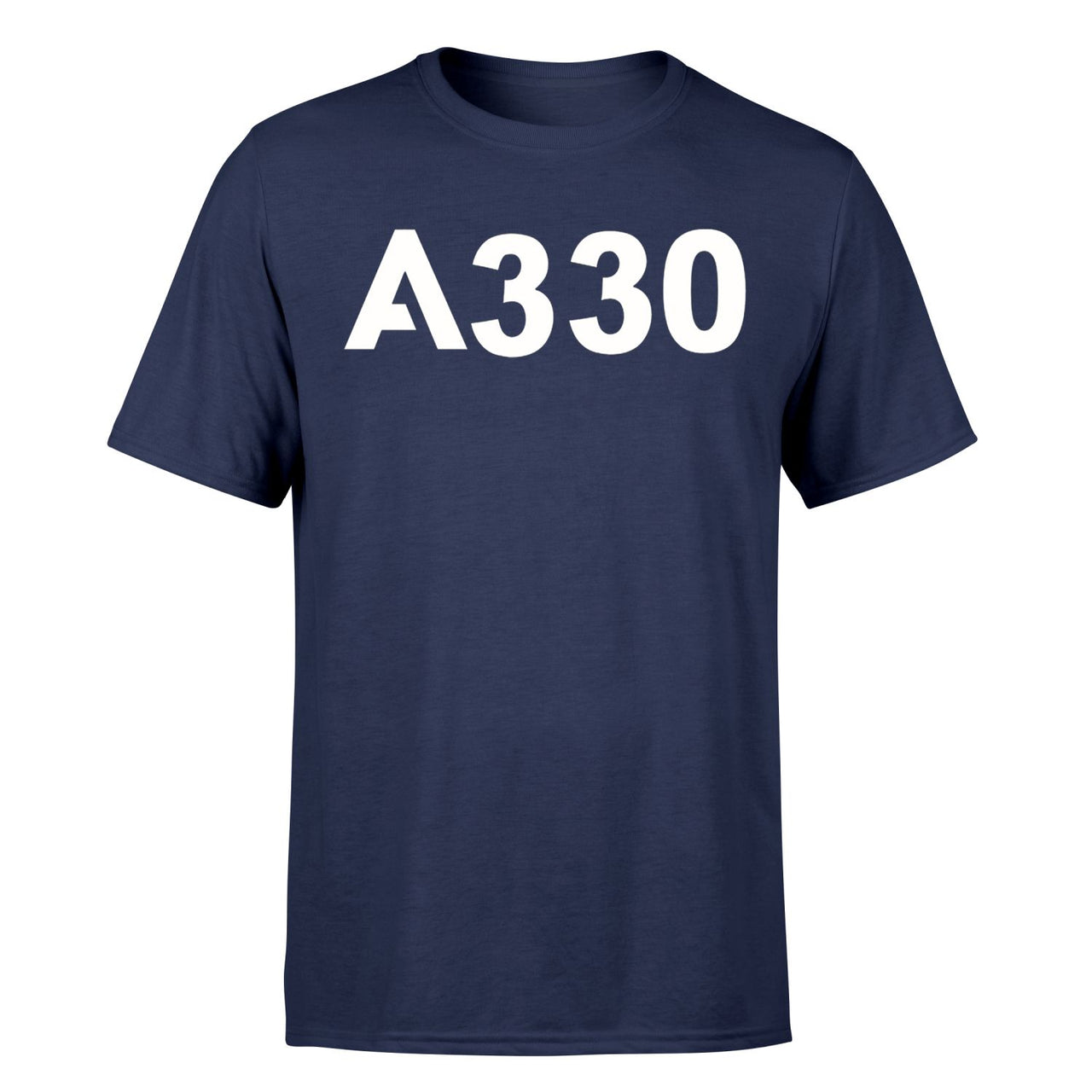 A330 Flat Text Designed T-Shirts