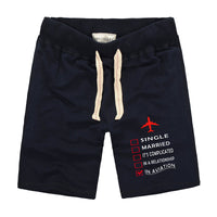 Thumbnail for In Aviation Designed Cotton Shorts