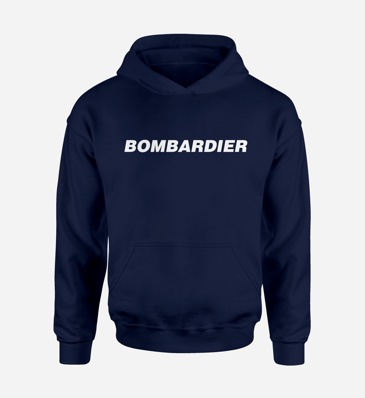 Bombardier & Text Designed Hoodies