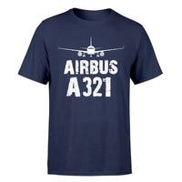 Thumbnail for Airbus A321 & Plane Designed T-Shirts