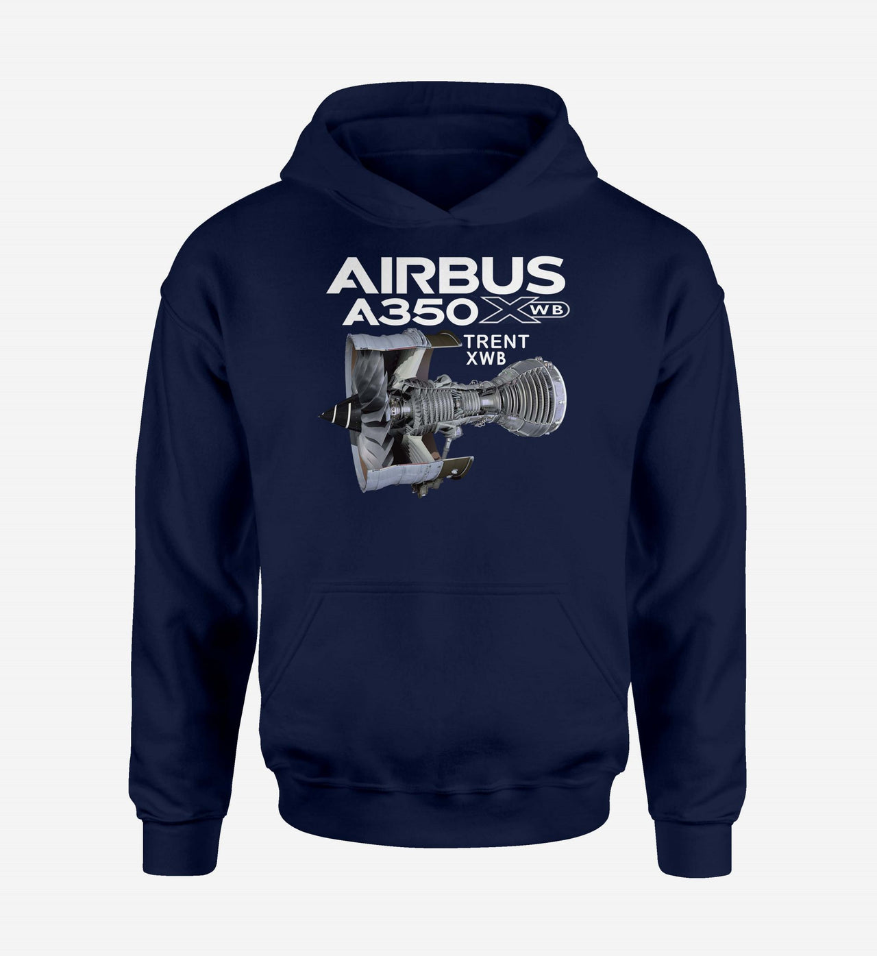 Airbus A350 & Trent Wxb Engine Designed Hoodies