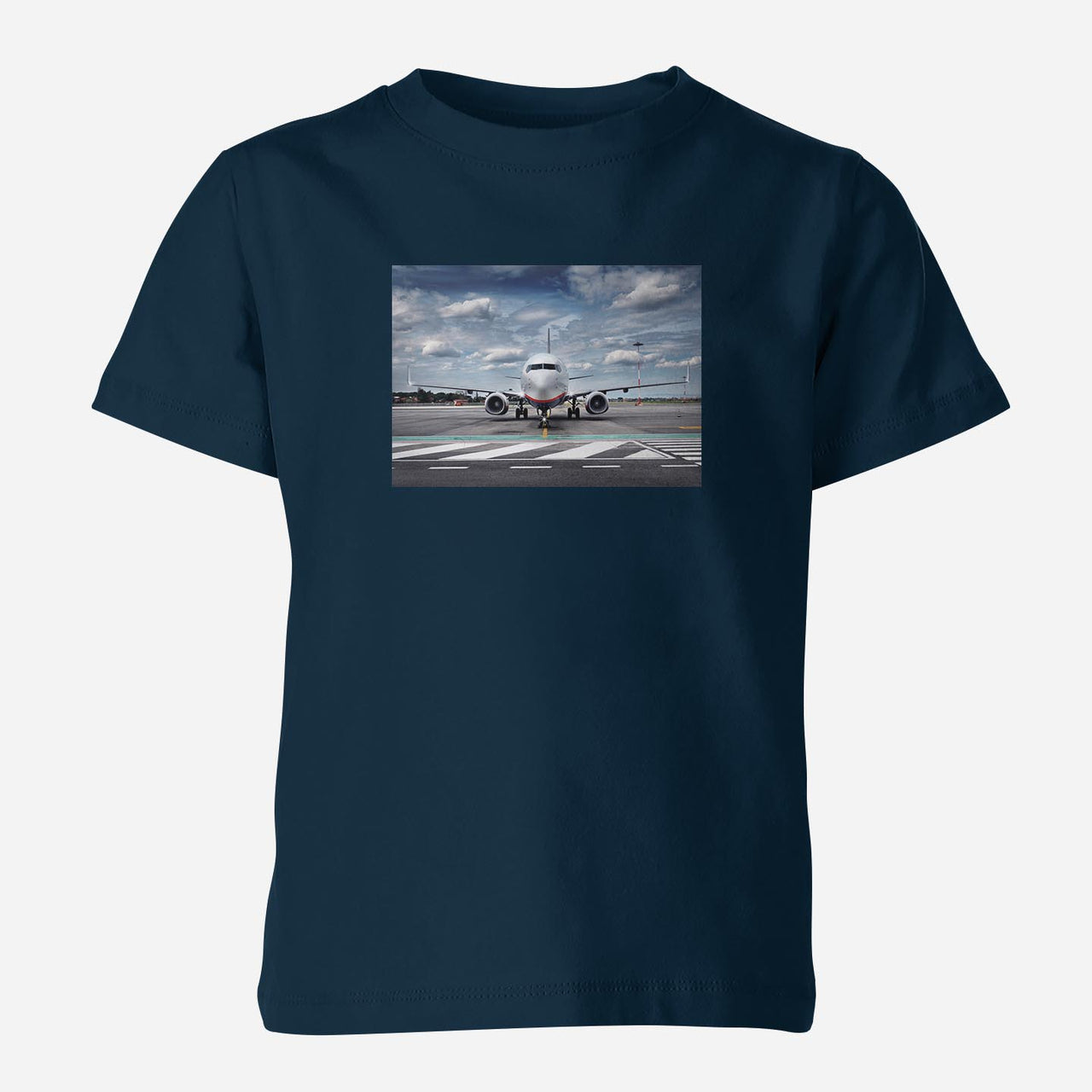Amazing Clouds and Boeing 737 NG Designed Children T-Shirts