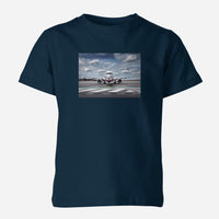 Thumbnail for Amazing Clouds and Boeing 737 NG Designed Children T-Shirts