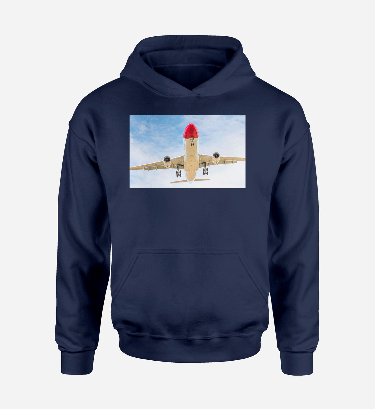 Beautiful Airbus A330 on Approach Designed Hoodies