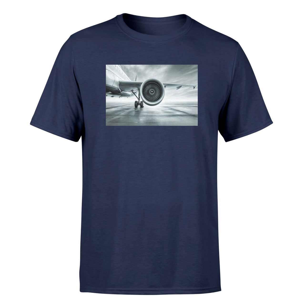 Super Cool Airliner Jet Engine Designed T-Shirts