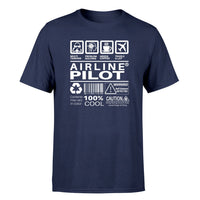 Thumbnail for Airline Pilot Label Designed T-Shirts
