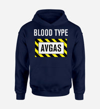Thumbnail for Blood Type AVGAS Designed Hoodies