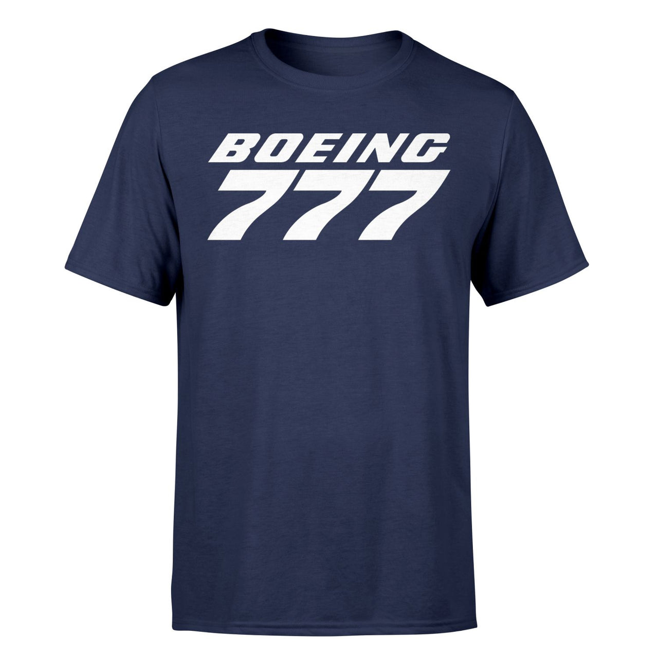 Boeing 777 & Text Designed T-Shirts