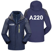 Thumbnail for A220 Flat Text Designed Thick Skiing Jackets