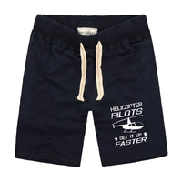 Thumbnail for Helicopter Pilots Get It Up Faster Designed Cotton Shorts