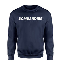 Thumbnail for Bombardier & Text Designed Sweatshirts