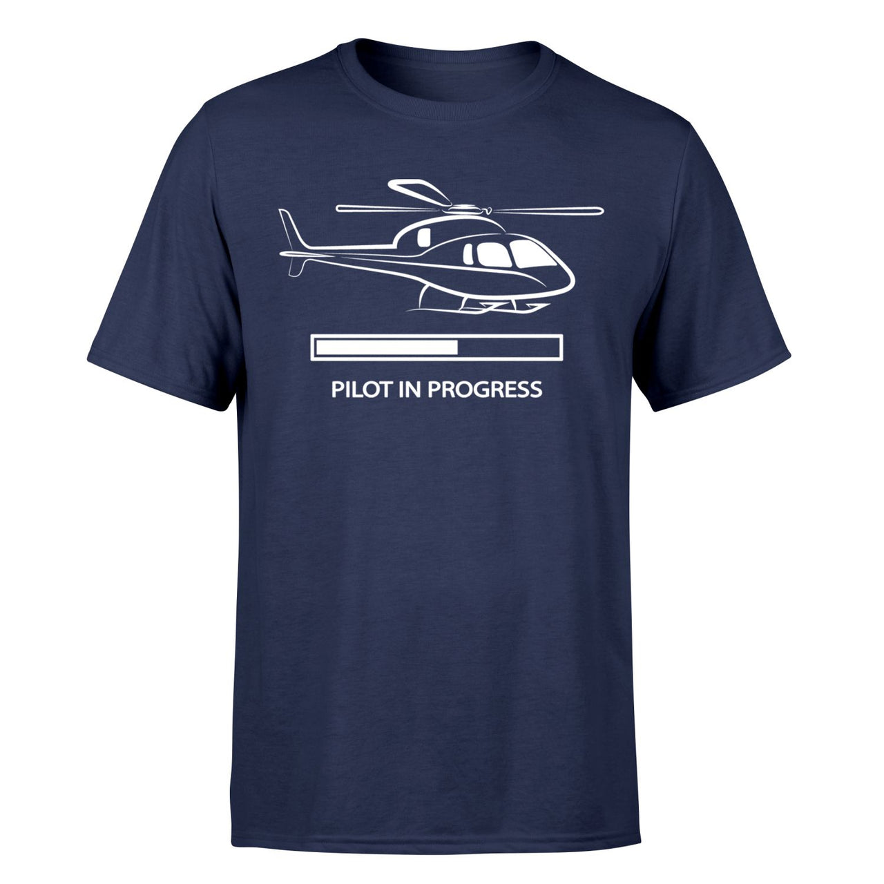 Pilot In Progress (Helicopter) Designed T-Shirts