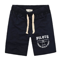 Thumbnail for Pilots Looking Down at People Since 1903 Designed Cotton Shorts