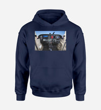 Thumbnail for Cessna 172 Cockpit Designed Hoodies