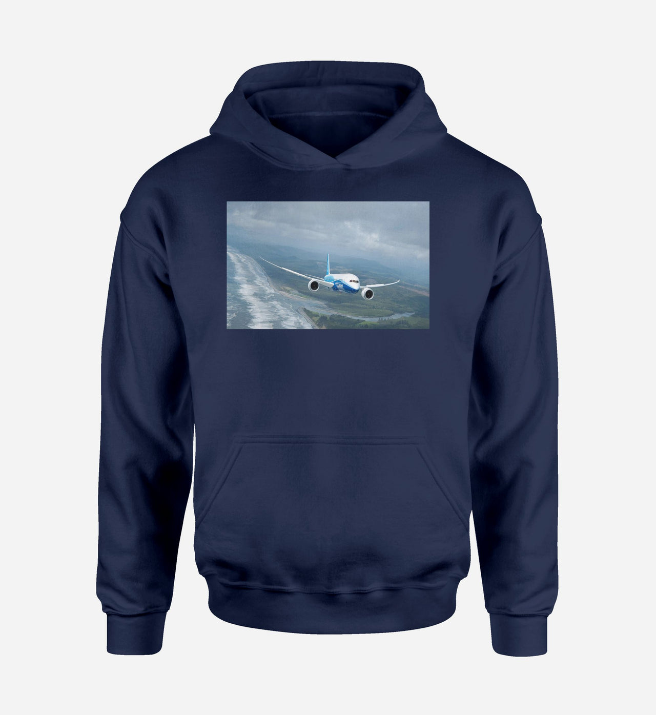 Cruising Boeing 787 Designed Hoodies