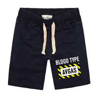 Thumbnail for Blood Type AVGAS Designed Cotton Shorts