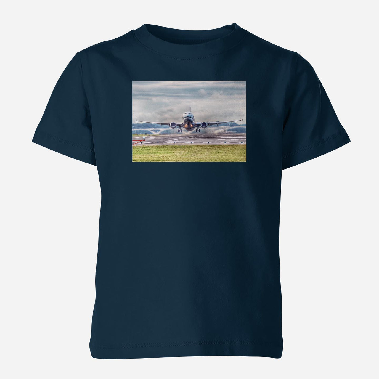 Departing Boeing 737 Designed Children T-Shirts