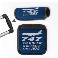 Thumbnail for Boeing 747 - Queen of the Skies (2) Designed Neoprene Luggage Handle Covers
