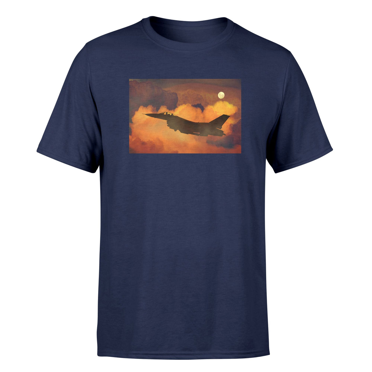 Departing Fighter Jet 16 Designed T-Shirts