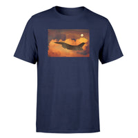 Thumbnail for Departing Fighter Jet 16 Designed T-Shirts