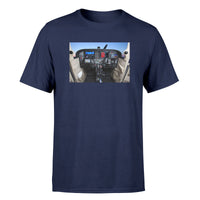 Thumbnail for Cessna 172 Cockpit Designed T-Shirts