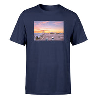 Thumbnail for Airport Photo During Sunset Designed T-Shirts