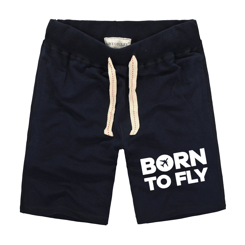 Born To Fly Special Designed Cotton Shorts