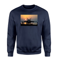 Thumbnail for Military Jet During Sunset Designed Sweatshirts