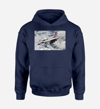 Thumbnail for US Air Force Show Fighter Jet 16 Designed Hoodies